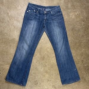 Women’s Victoria Beckham Blue Bootcut Jeans size 29
